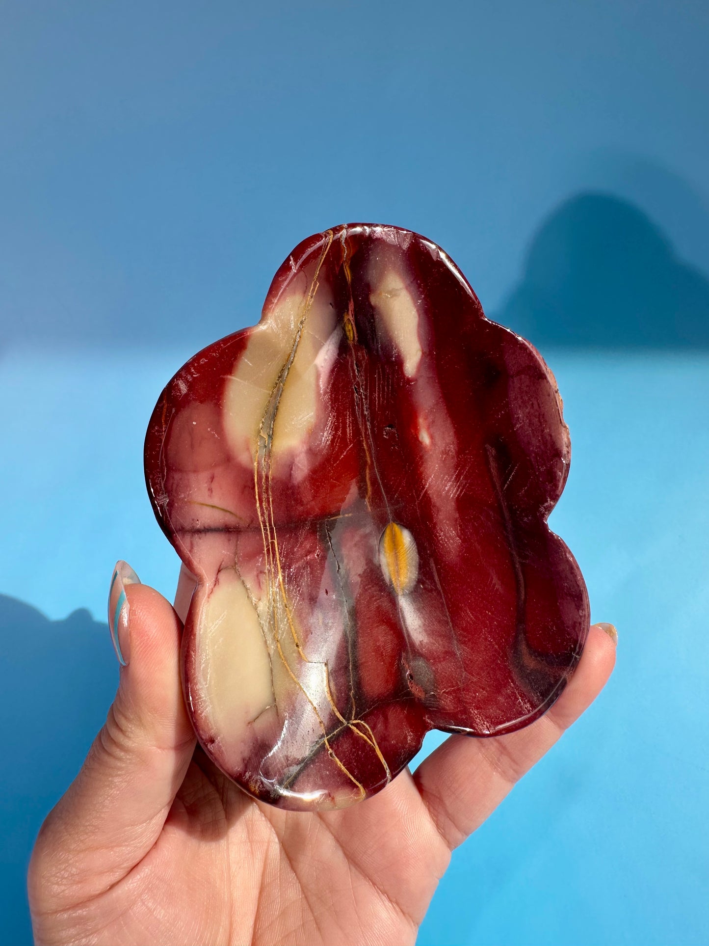 Irregular Mookaite Jasper Dish – Option B | Strength, Balance & Earth Energy