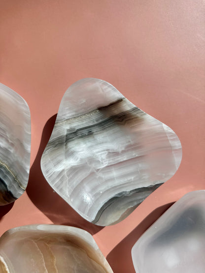 Banded Onyx Irregular Dish