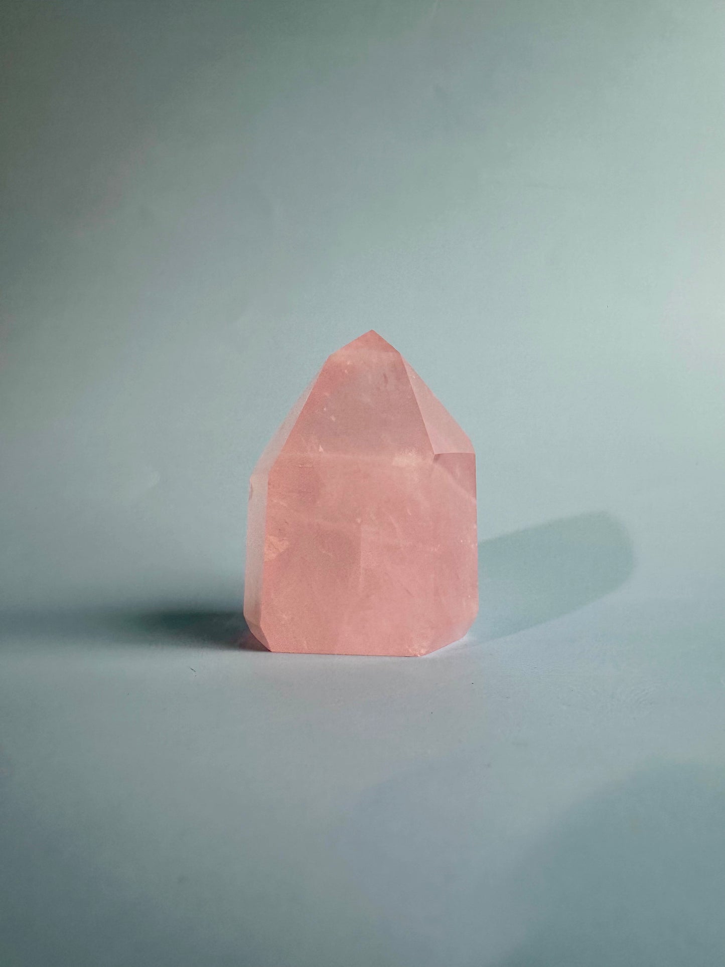 Small Rose Quartz Tower