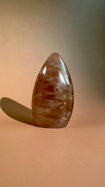 Small Rose Quartz Standing Freeform – Option C