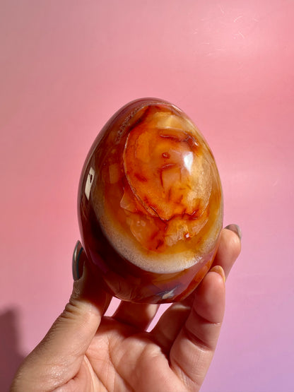 Carnelian Standing Freeform – Option H | Abundance, Creativity & Positive Energy Crystal