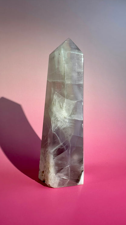 Lavender Fluorite Tower