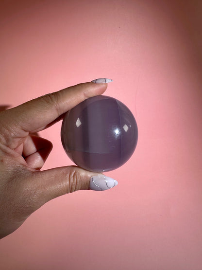 Lavender Green Fluorite Sphere – Option D