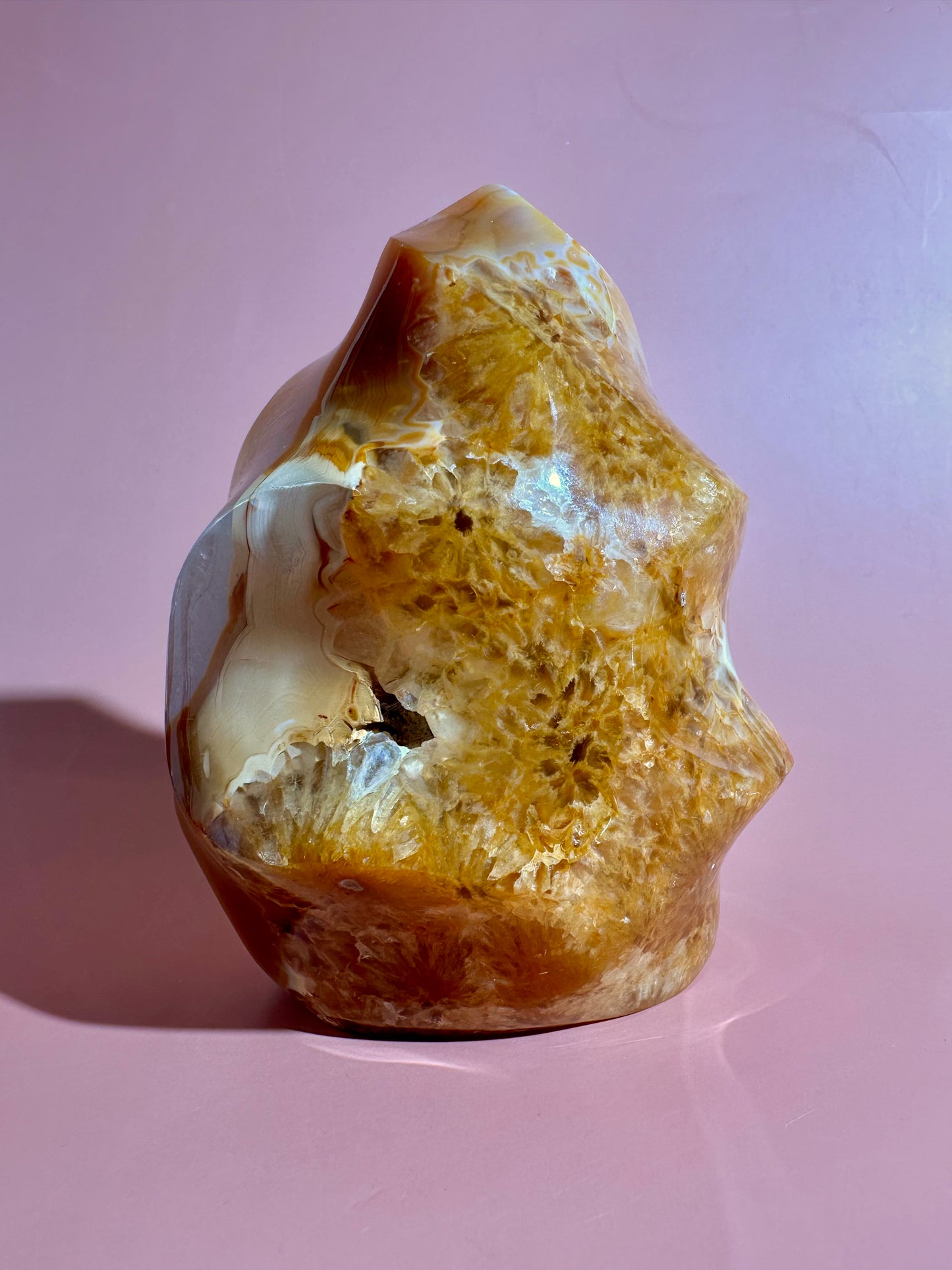 Carnelian Flame – Option J | Motivation, Confidence & Grounding Crystal