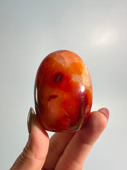 Carnelian Standing Freeform – Option B | Creativity, Passion & Positive Energy Crystal