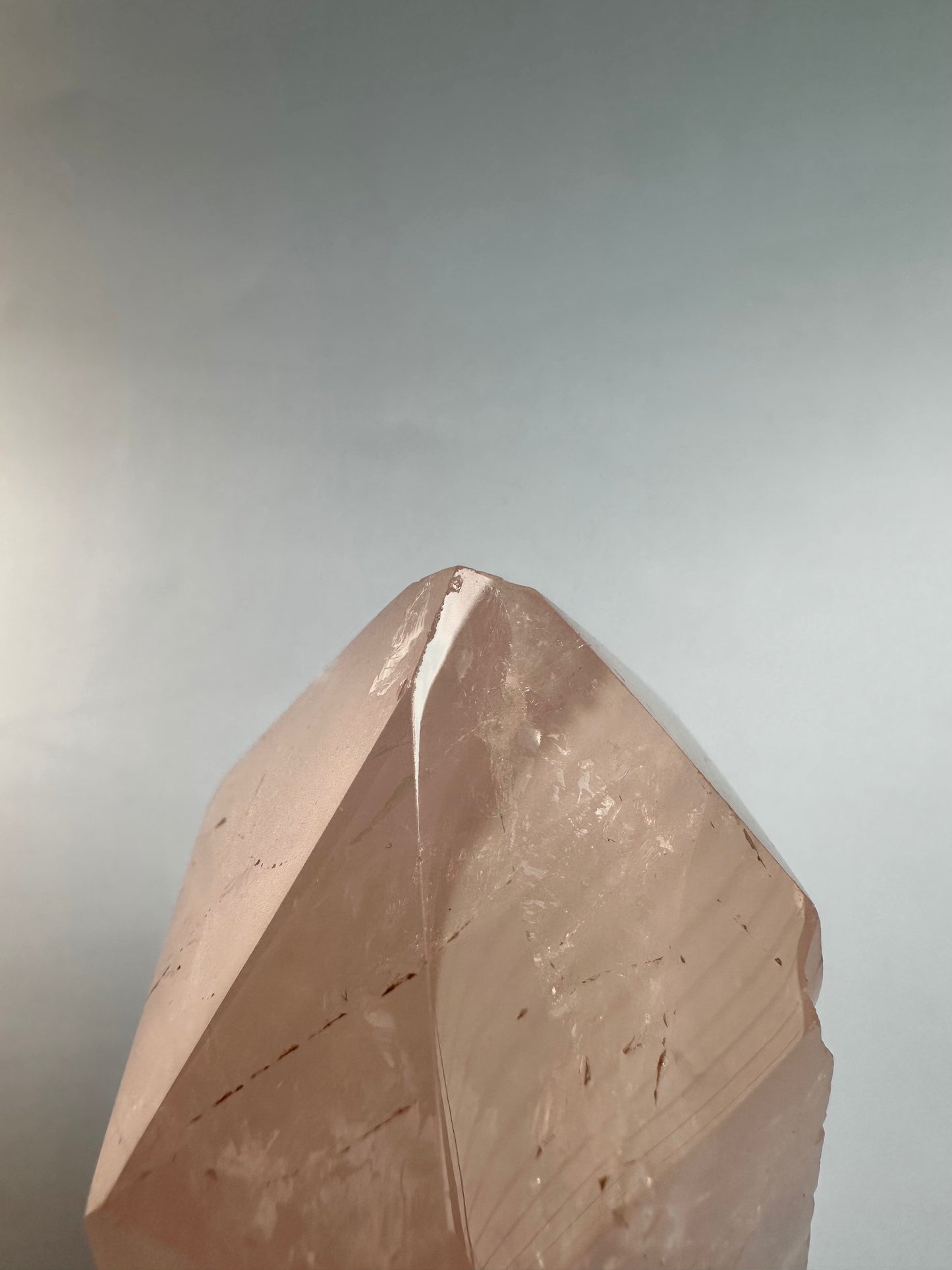 Perfectly Imperfect Rose Quartz Tower Misfit - B