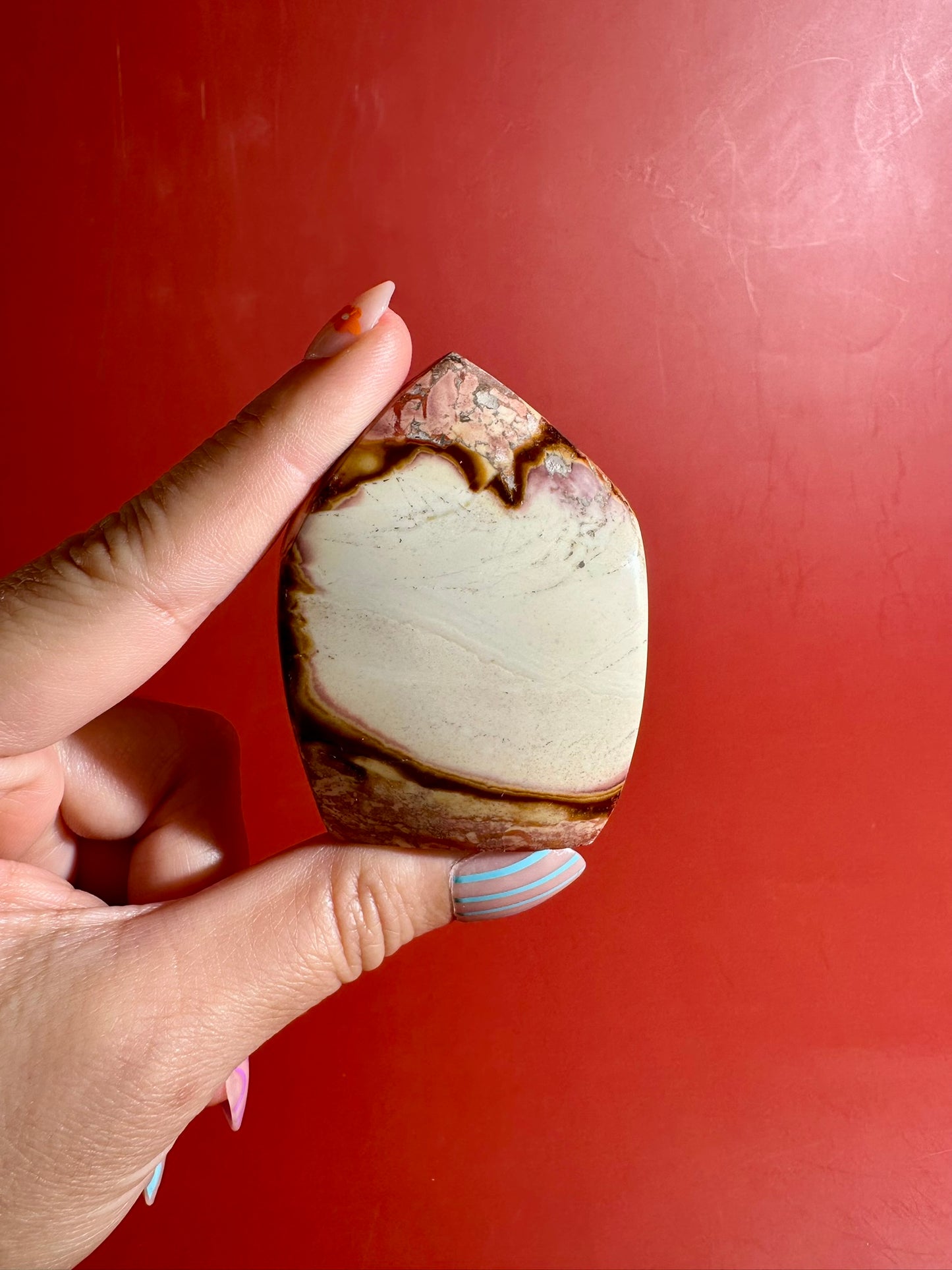 Polychrome Jasper Flame Option G | One-of-a-Kind Madagascar Crystal