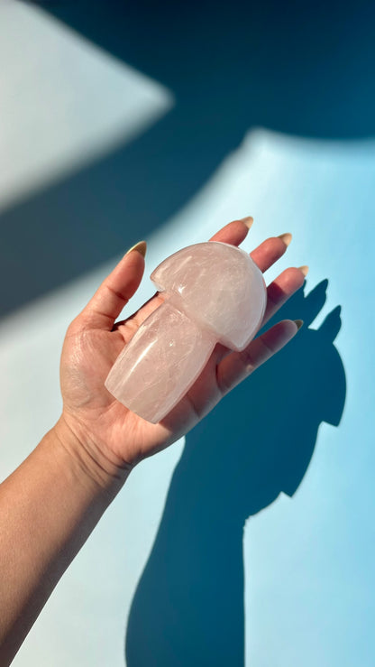 Rose Quartz Mushroom – Option D