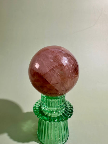 Fire Quartz Sphere Option I | One-of-a-Kind Hematoid Quartz Crystal Sphere