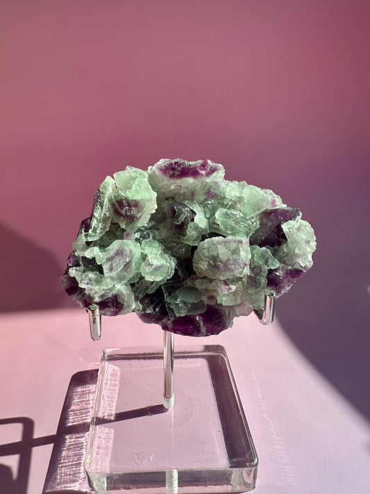 Green & Purple Fluorite Specimen – Option B