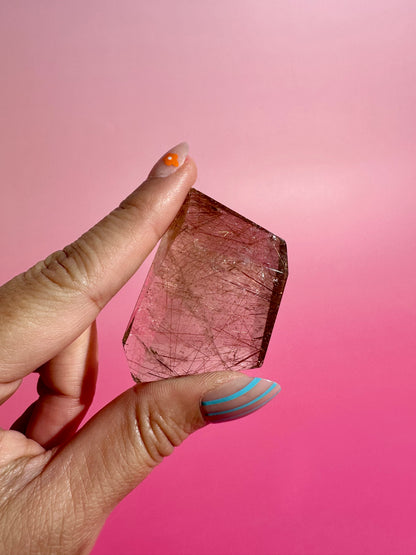 Copper Rutile Quartz Gusher – Option B | Confidence, Transformation & Positive Energy