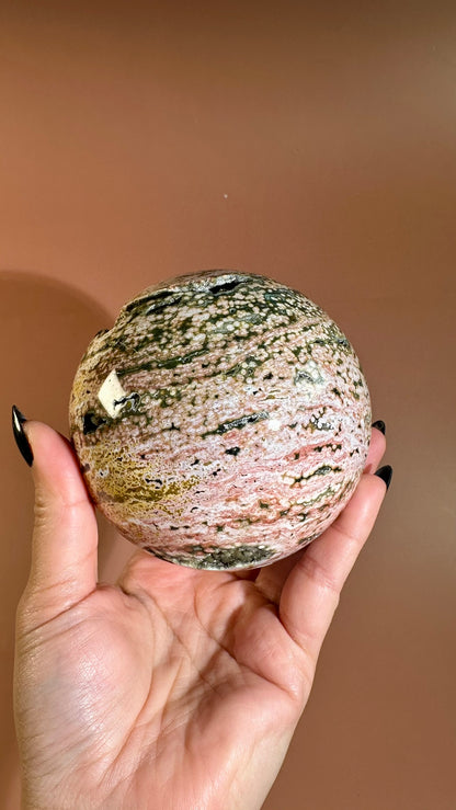 Ocean Jasper Sphere – Option  D