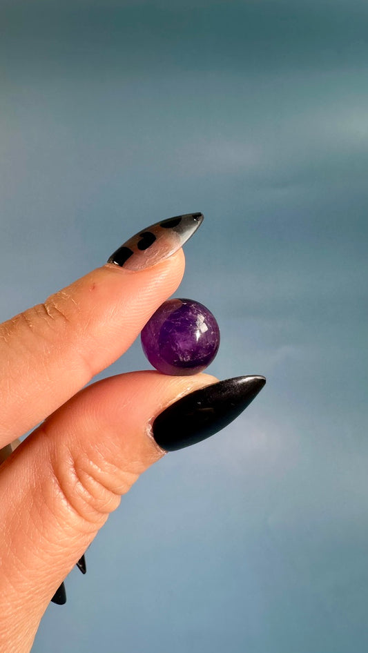 Teeny Amethyst Sphere