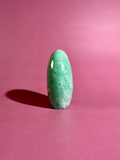 Amazonite Standing Freeform Option A | One-of-a-Kind Crystal from Madagascar