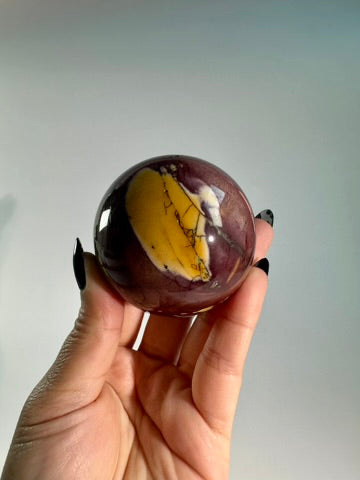 Mookaite Jasper Sphere – Option  G