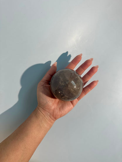 Blue Rose Quartz Sphere – Option B