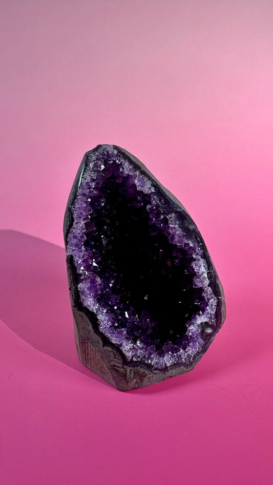 Small Uruguayan Amethyst Cut Base – Option G