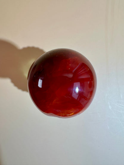 Carnelian Sphere – Option F | Collector Crystal, Passion & Courage Energy