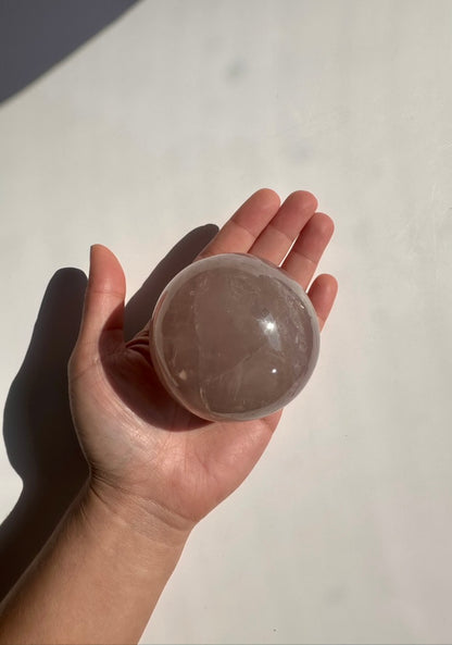 Rose Quartz Sphere
