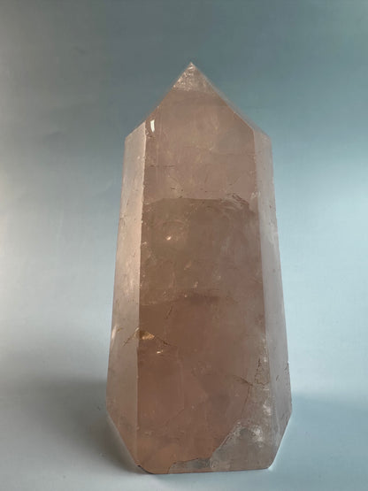Perfectly Imperfect Rose Quartz Tower Misfit - B