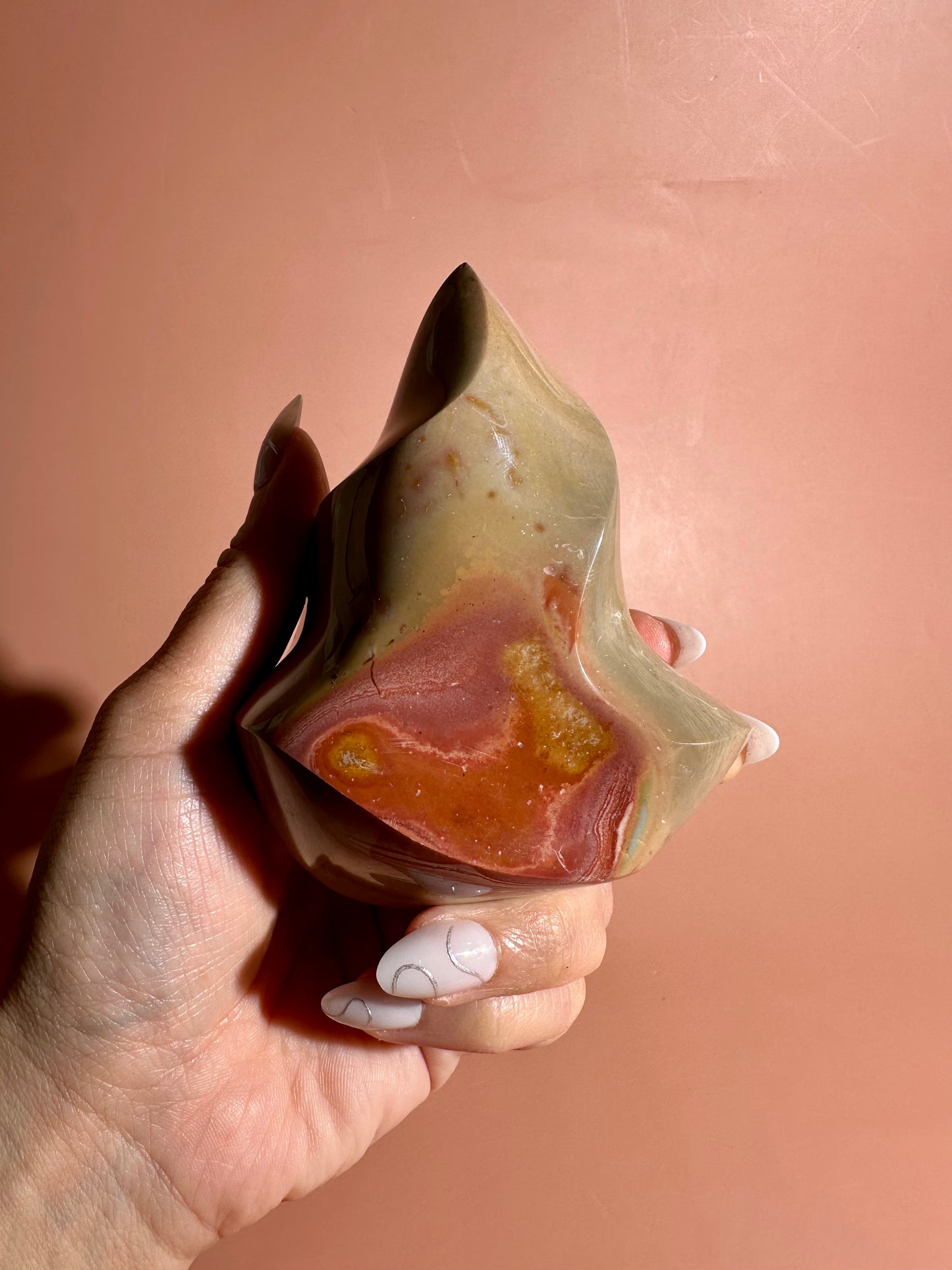 Polychrome Jasper Flame – Option D