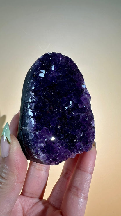 Small Uruguayan Amethyst Cut Base – Option H