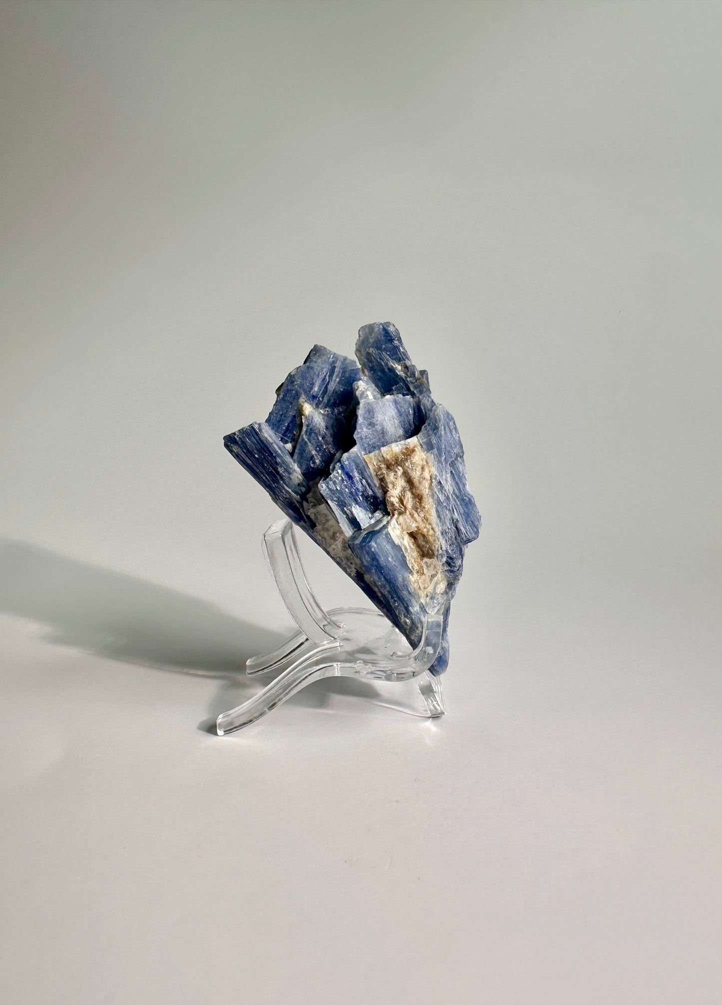 Kyanite in Quartz Cluster - B