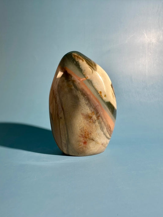 Polychrome Jasper Standing Freeform Option M | Madagascar Display Crystal
