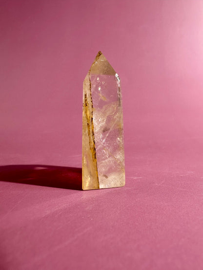 Dendritic Quartz Tower – Option C | Clarity, Balance & Nature Energy