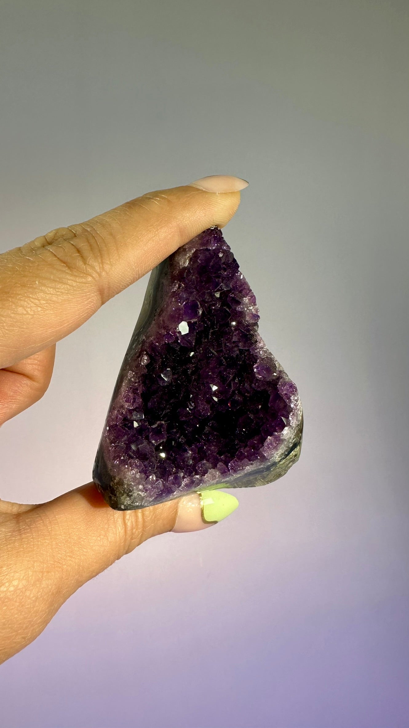 Small Uruguayan Amethyst Cut Base – Option E