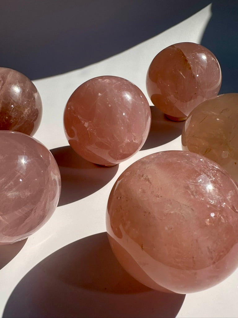 Rose Quartz Sphere