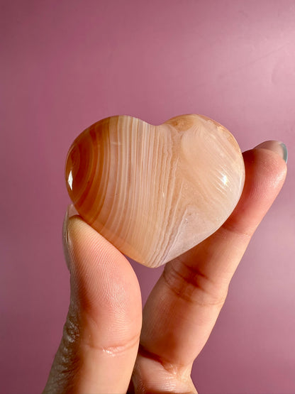 Small Carnelian Heart Option C | Vitality, Joy & Creative Energy Crystal