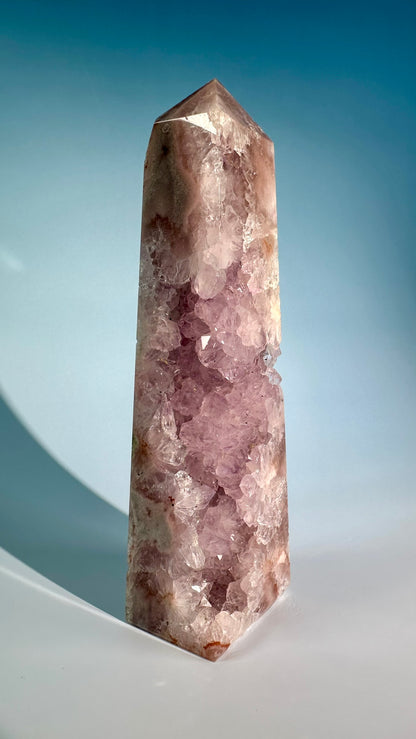 Pink Amethyst Obelisk – Option I