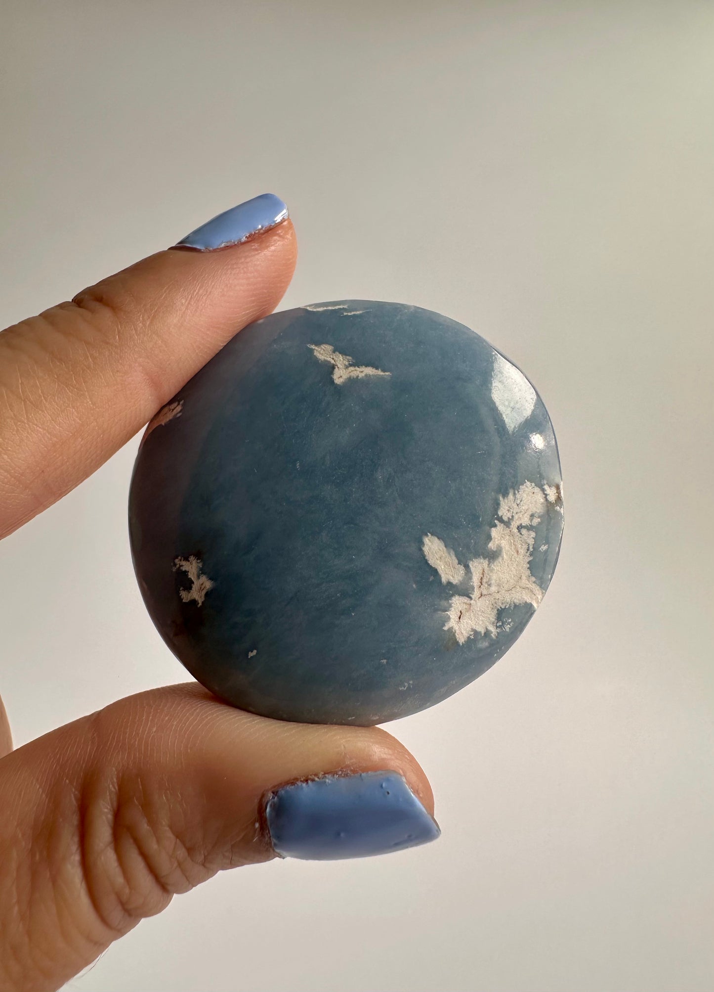 Angelite Flat Palm