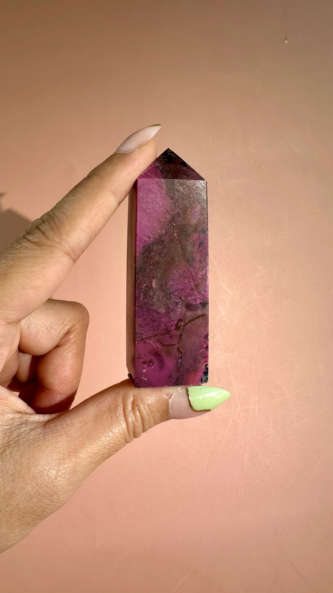 Cobaltoan Calcite Tower – Option B