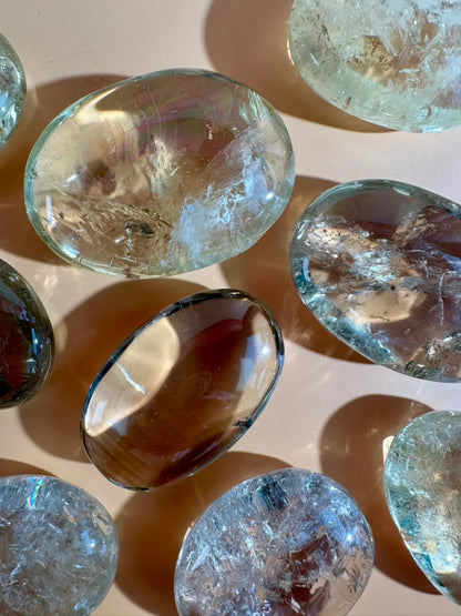 Citrine Palm Stone