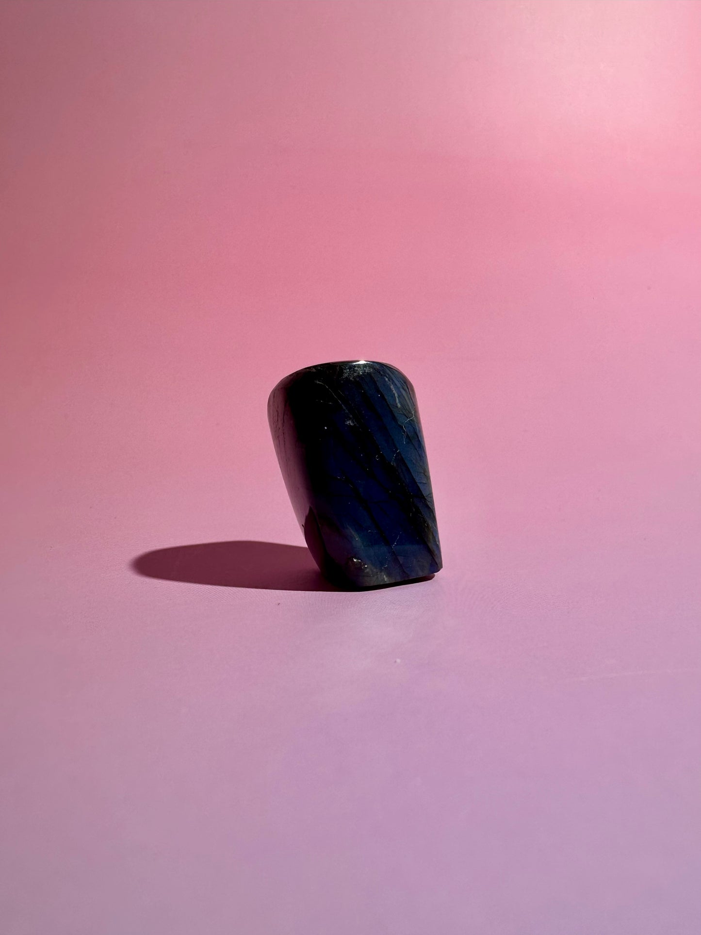 Small Blue Flash Labradorite Standing  Freeform – Option A