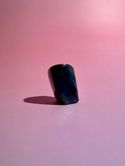 Small Blue Flash Labradorite Standing  Freeform – Option A