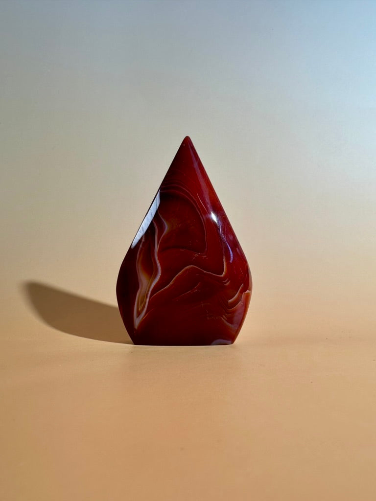 Carnelian Flame Option N | One-of-a-Kind Courage & Vitality Crystal