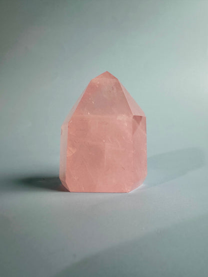 Small Rose Quartz Tower