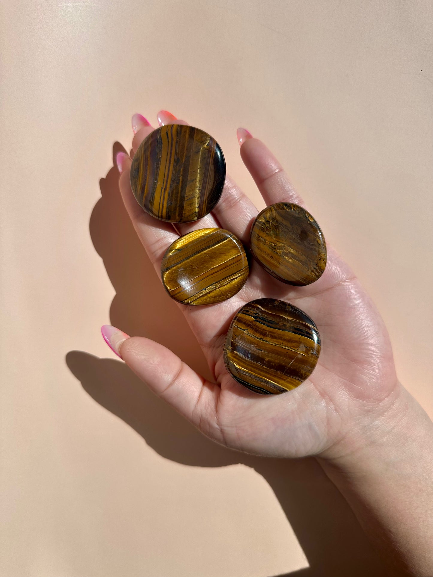 Tiger's Eye Worry Stone