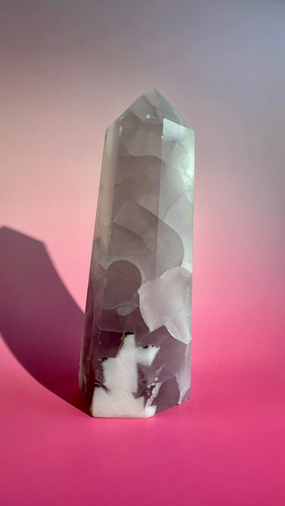 Lavender Fluorite Tower
