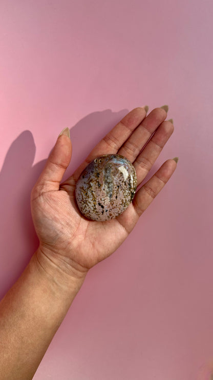Ocean Jasper Palm Stone – Option I