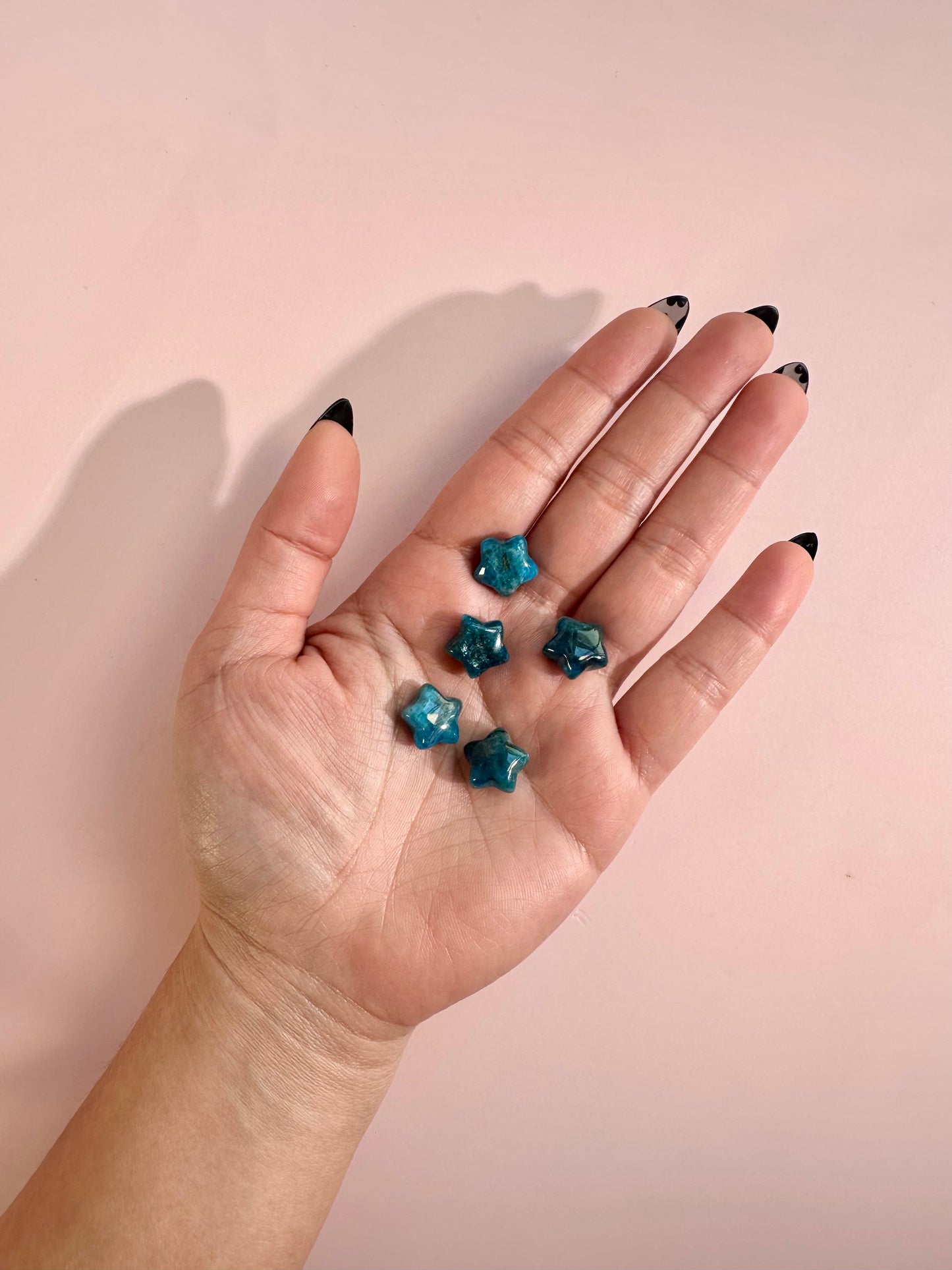 Mini Blue Apatite Star