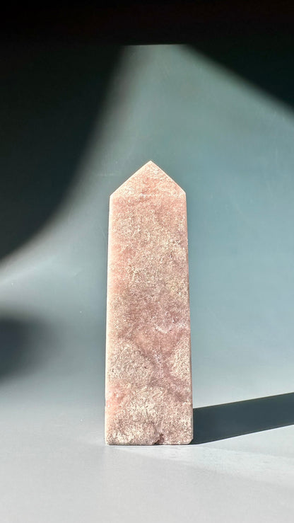Pink Amethyst Obelisk – Option B