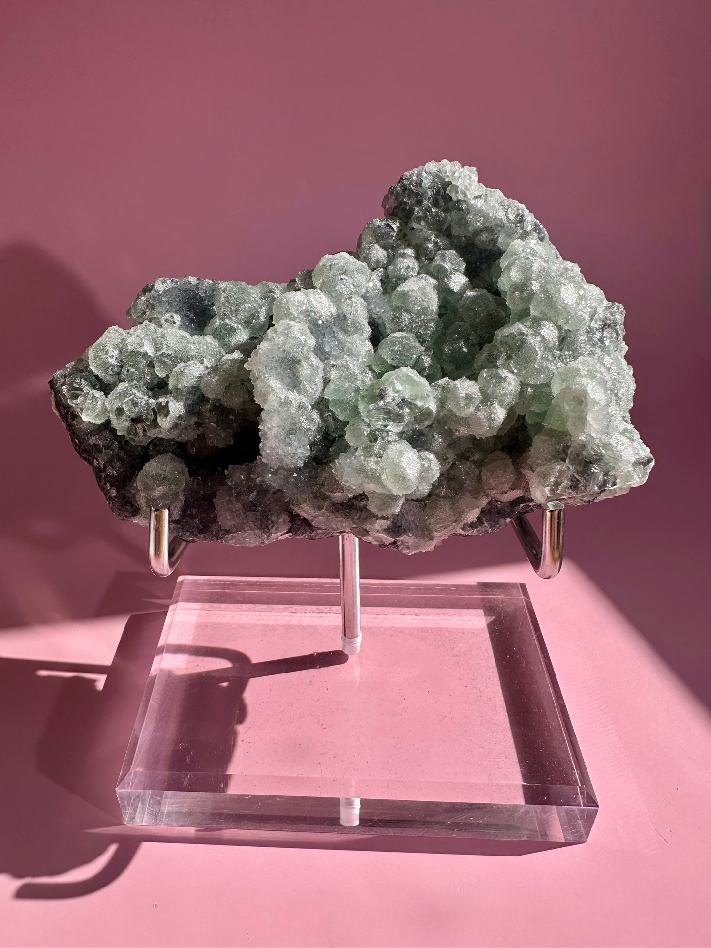Druzy Fluorite Specimen – Option A