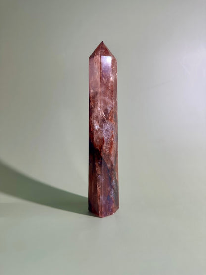 Fire Quartz Tower – Option E | Clarity, Vitality & Manifestation Energy
