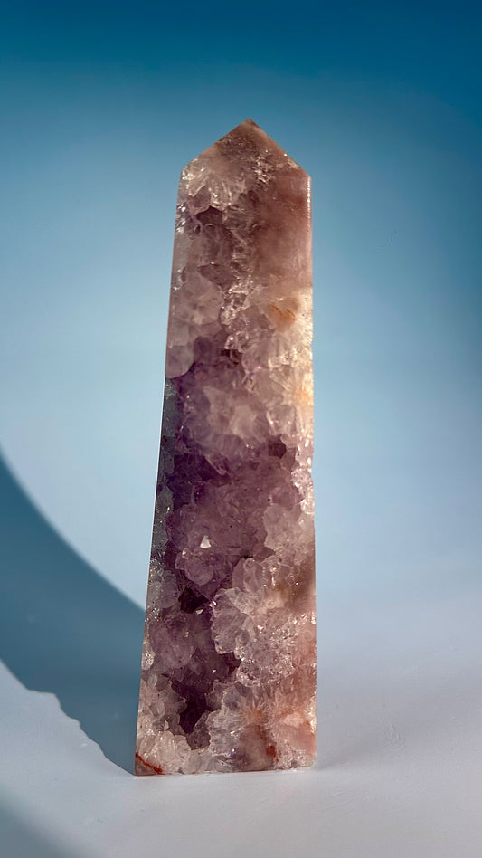 Pink Amethyst Obelisk – Option I
