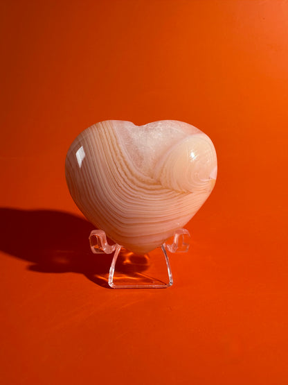 Small Carnelian Heart Option E | Courage, Vitality & Confidence Crystal