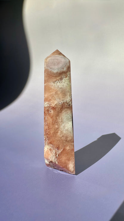 Pink Amethyst Obelisk – Option A